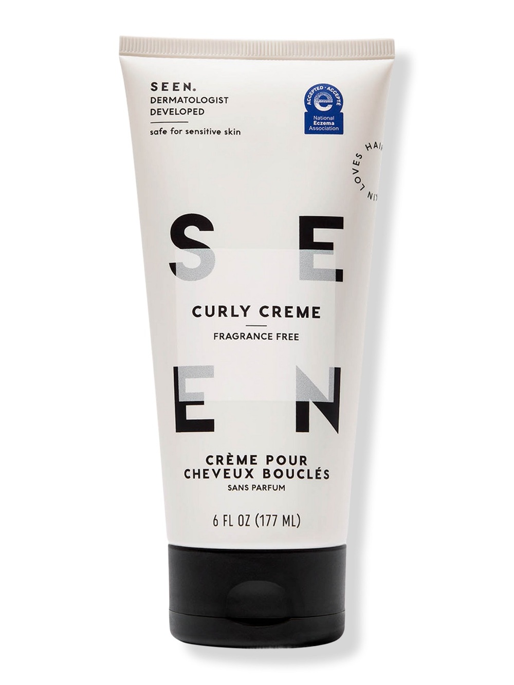 SEEN Curly Creme Anti-Frizz Heat Protection 6 fl oz ~ New & Sealed